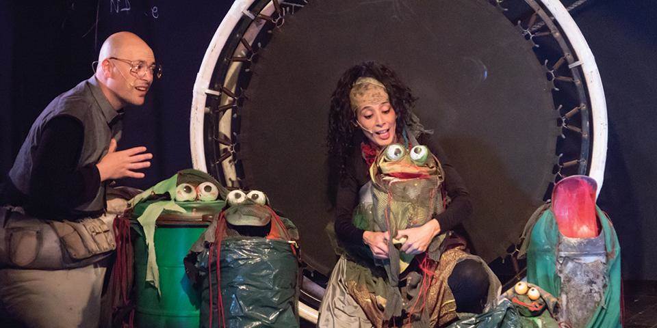 המלך והצפרדע - הצגה לילדים לחודש ניסן 2019